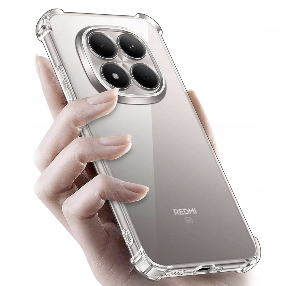 Capa para Xiaomi Redmi Note 15 Pro 5G, Techsuit, Shockproof Clear, Transparente