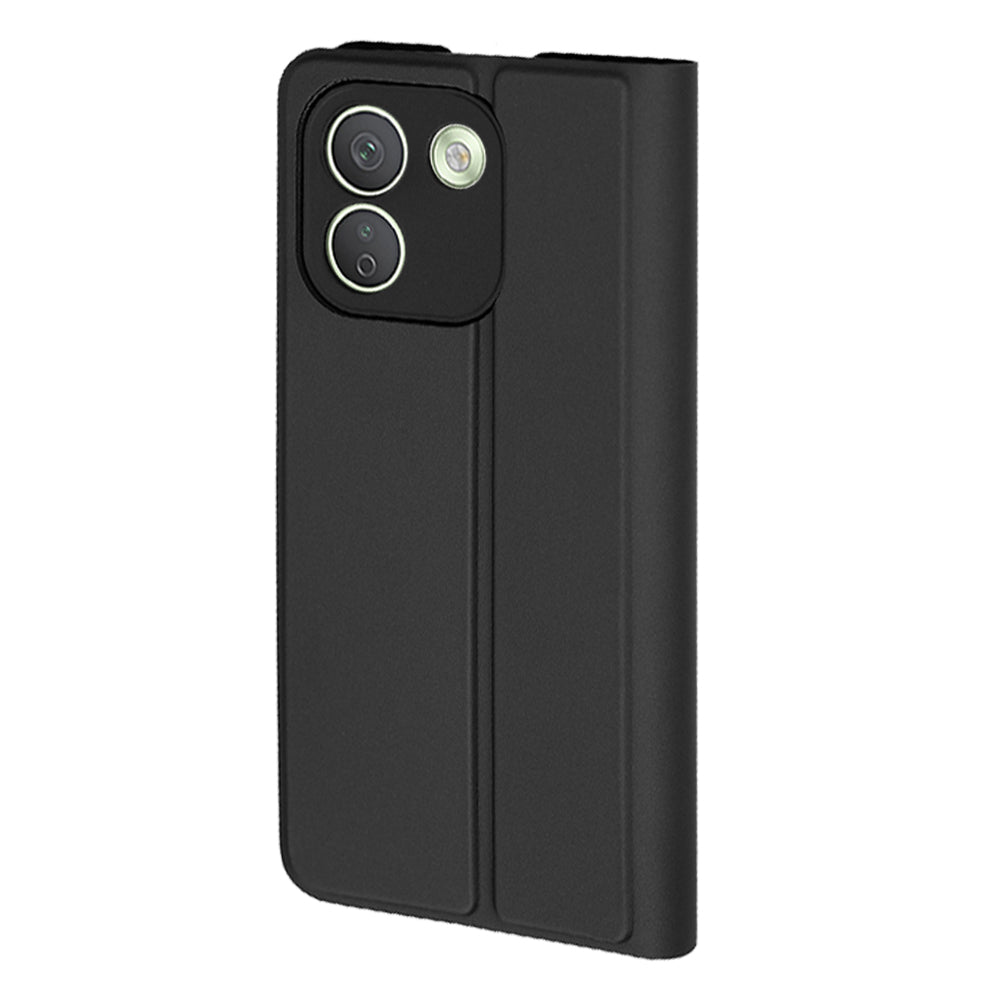 Case for Xiaomi Redmi Note 17 Pro Max, Techsuit, Magskin Book, Black