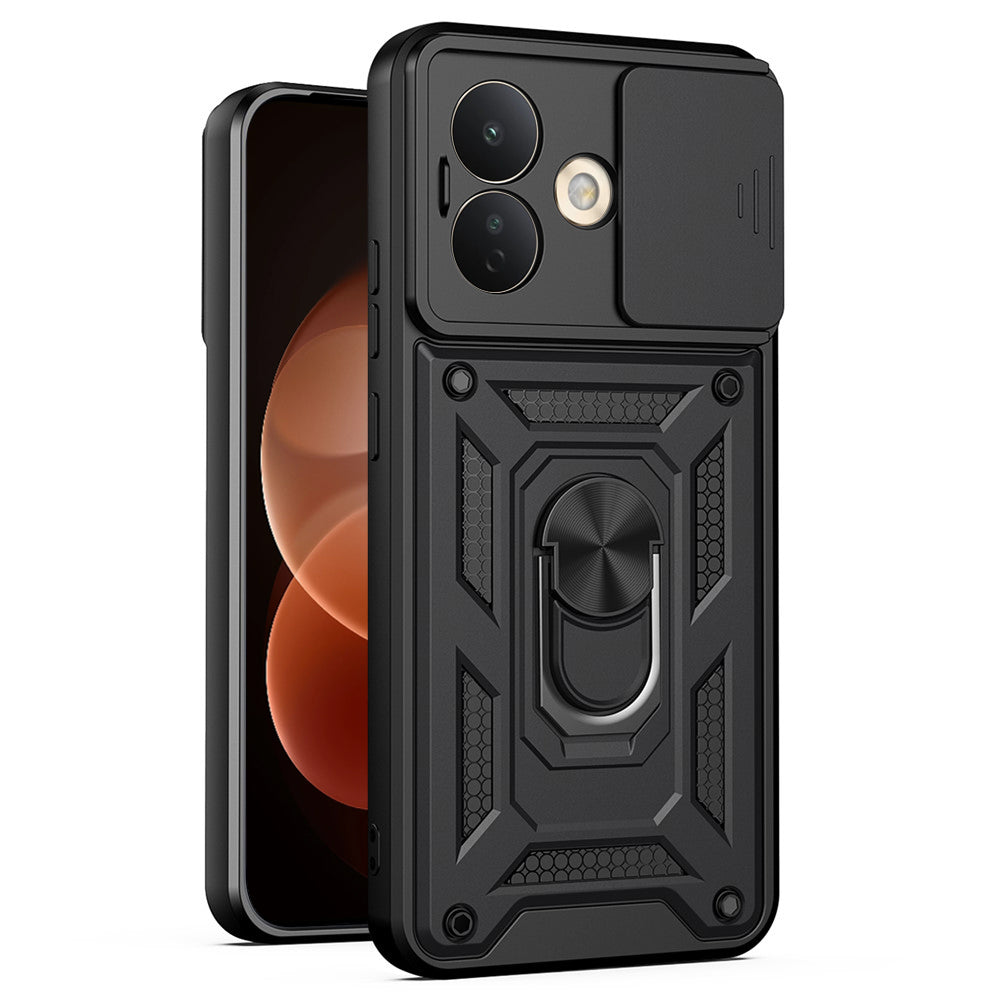 Capa para Xiaomi Redmi Note 17 Pro, Techsuit, CamShield, Preta