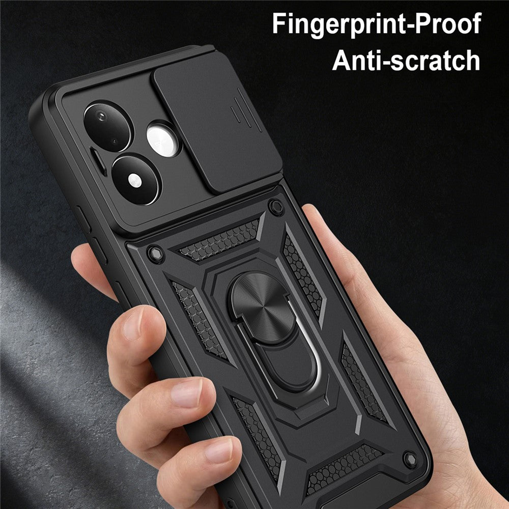 Capa para Xiaomi Redmi Note 17 Pro, Techsuit, CamShield, Preta