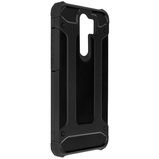 Capa para Xiaomi Redmi Note 8 Pro, Techsuit, Hybrid Armor, Preta