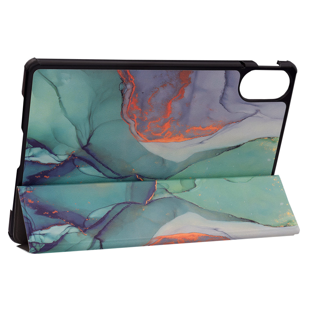 Capa para Xiaomi Redmi Pad 2, Techsuit, FoldPro Green Time, Multicolor