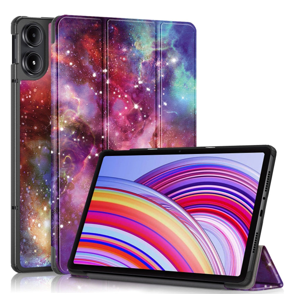 Capa para Xiaomi Redmi Pad Pro / Pad / Pad Pro 5G, Techsuit, FoldPro Galaxy, Multicolor