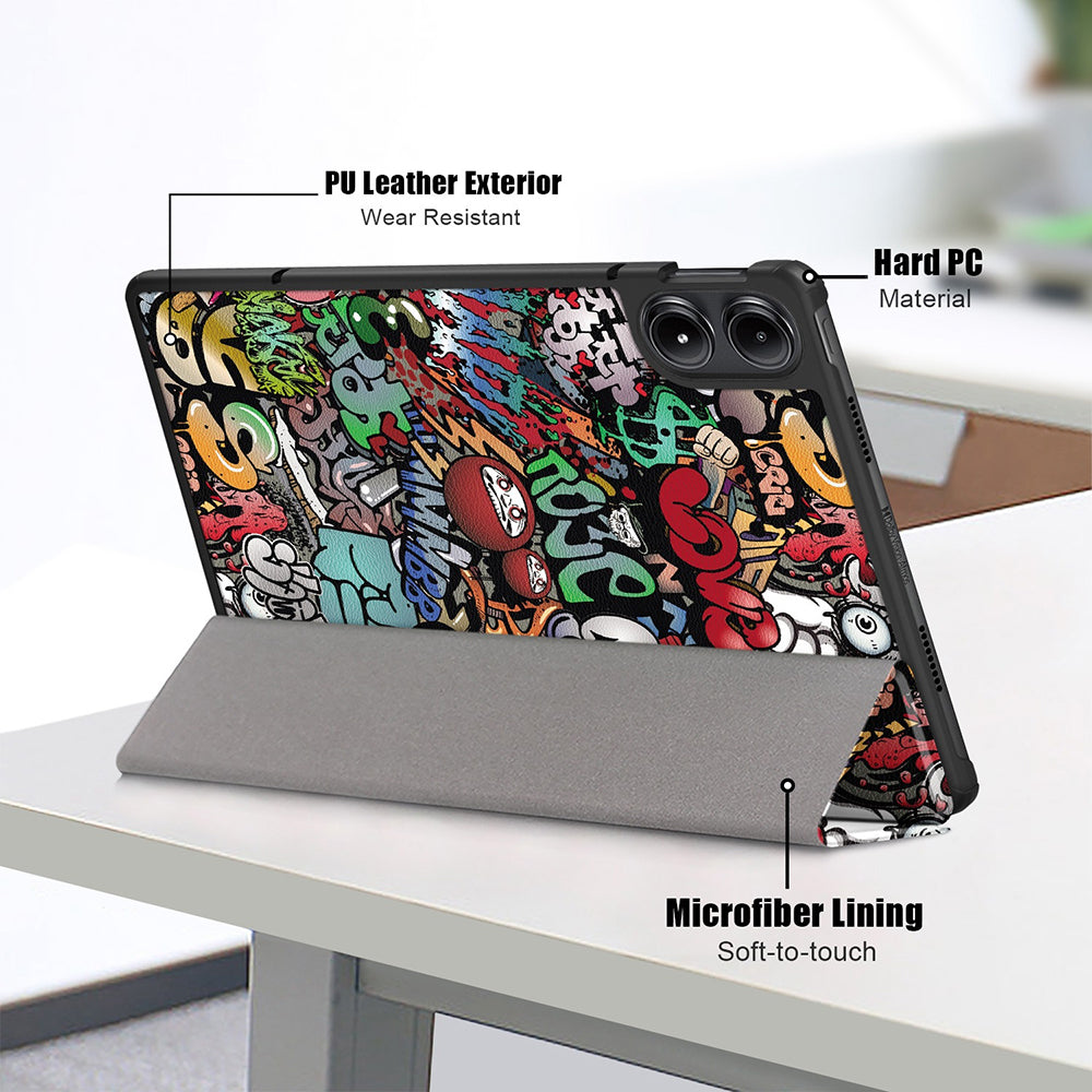 Capa para Xiaomi Redmi Pad Pro / Pad / Pad Pro 5G, Techsuit, FoldPro Urban Vibe, Multicolor