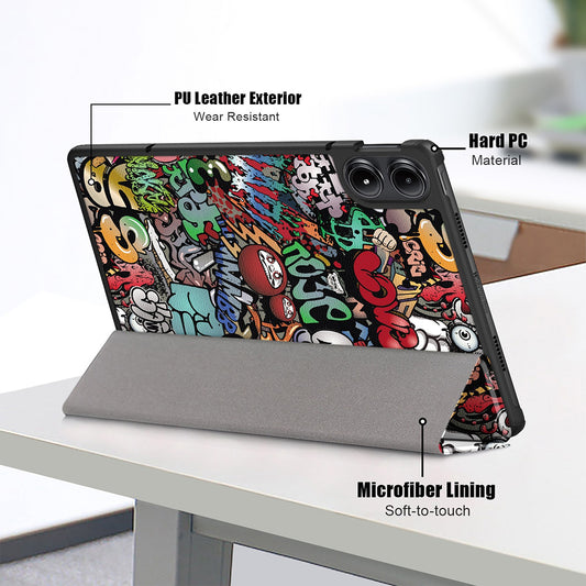 Capa para Xiaomi Redmi Pad Pro / Pad / Pad Pro 5G, Techsuit, FoldPro Urban Vibe, Multicolor