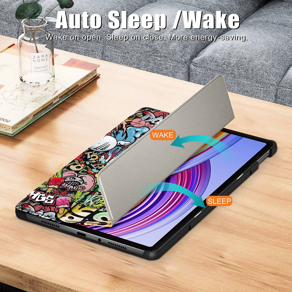 Capa para Xiaomi Redmi Pad Pro / Pad / Pad Pro 5G, Techsuit, FoldPro Urban Vibe, Multicolor