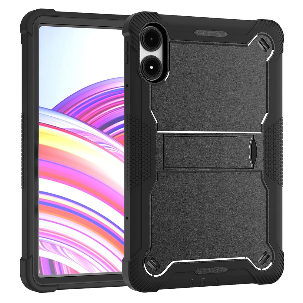 Capa para Xiaomi Redmi Pad Pro / Pro 5G / Poco Pad, Techsuit, Rugged TabShell, Preta
