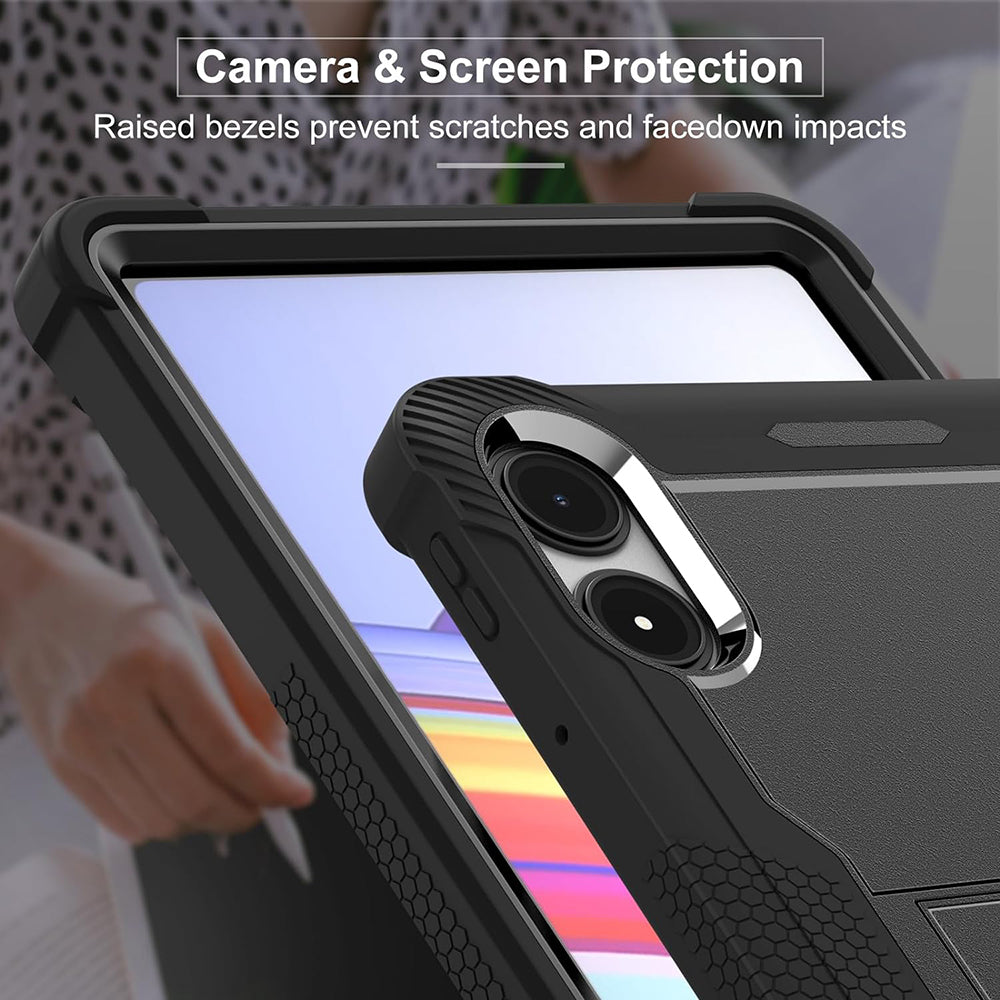 Capa para Xiaomi Redmi Pad Pro / Pro 5G / Poco Pad, Techsuit, Rugged TabShell, Preta