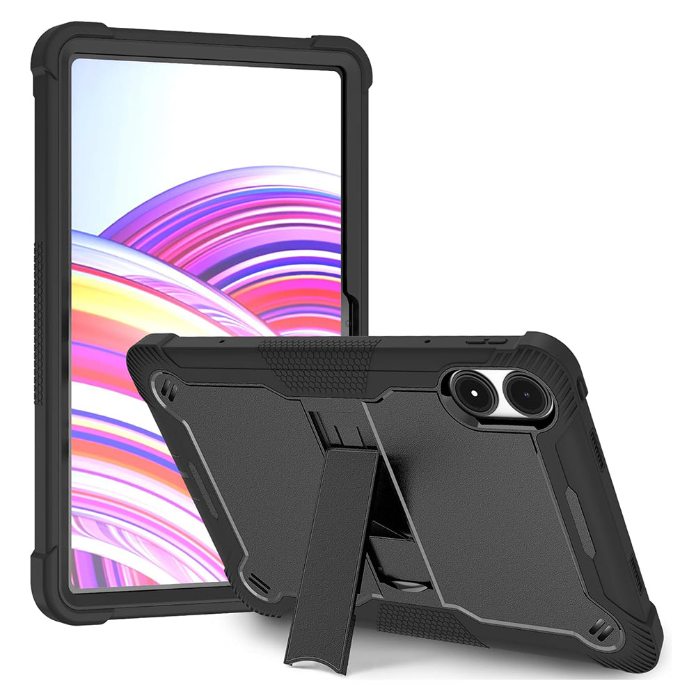 Capa para Xiaomi Redmi Pad Pro / Pro 5G / Poco Pad, Techsuit, Rugged TabShell, Preta