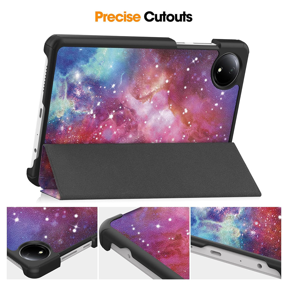 Capa para Xiaomi Redmi Pad SE 8.7, Techsuit, FoldPro Galaxy, Multicolor