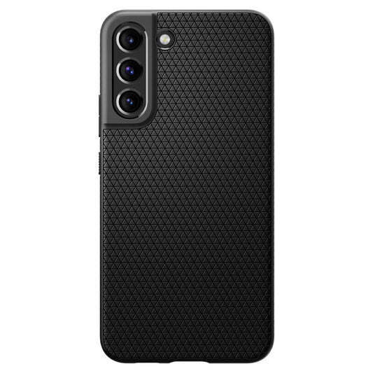 Case for Samsung Galaxy S22 5G S901, Spigen, Liquid Air, Black ACS03987