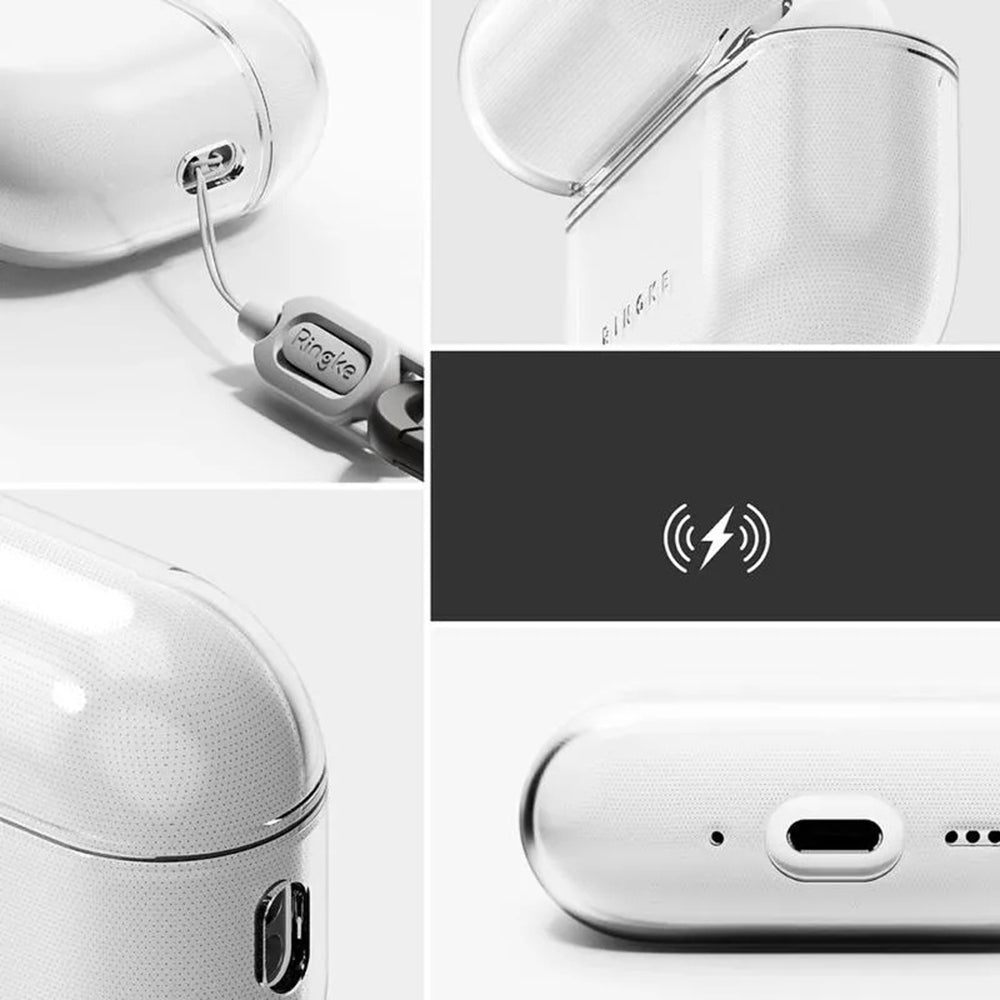 Capa Ringke Air para Apple AirPods Pro 3, Transparente
