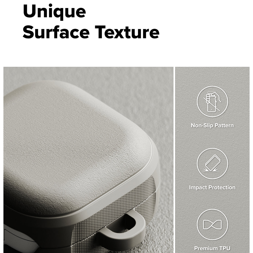 Capa Ringke Onyx Magnética para Samsung Galaxy Buds4 / Buds4 Pro, Cinzento