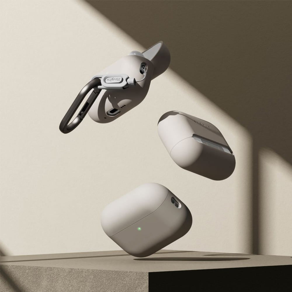 Capa Ringke para Apple AirPods Pro 3, Creme