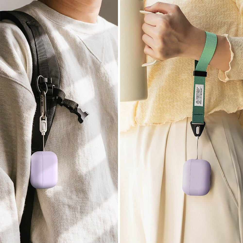 Capa Ringke para Apple AirPods Pro 3, Lilás Claro