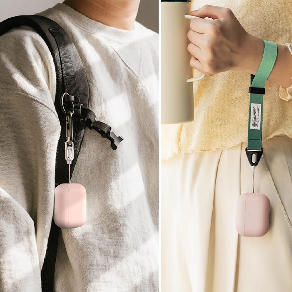 Capa Ringke para Apple AirPods Pro 3, Rosa