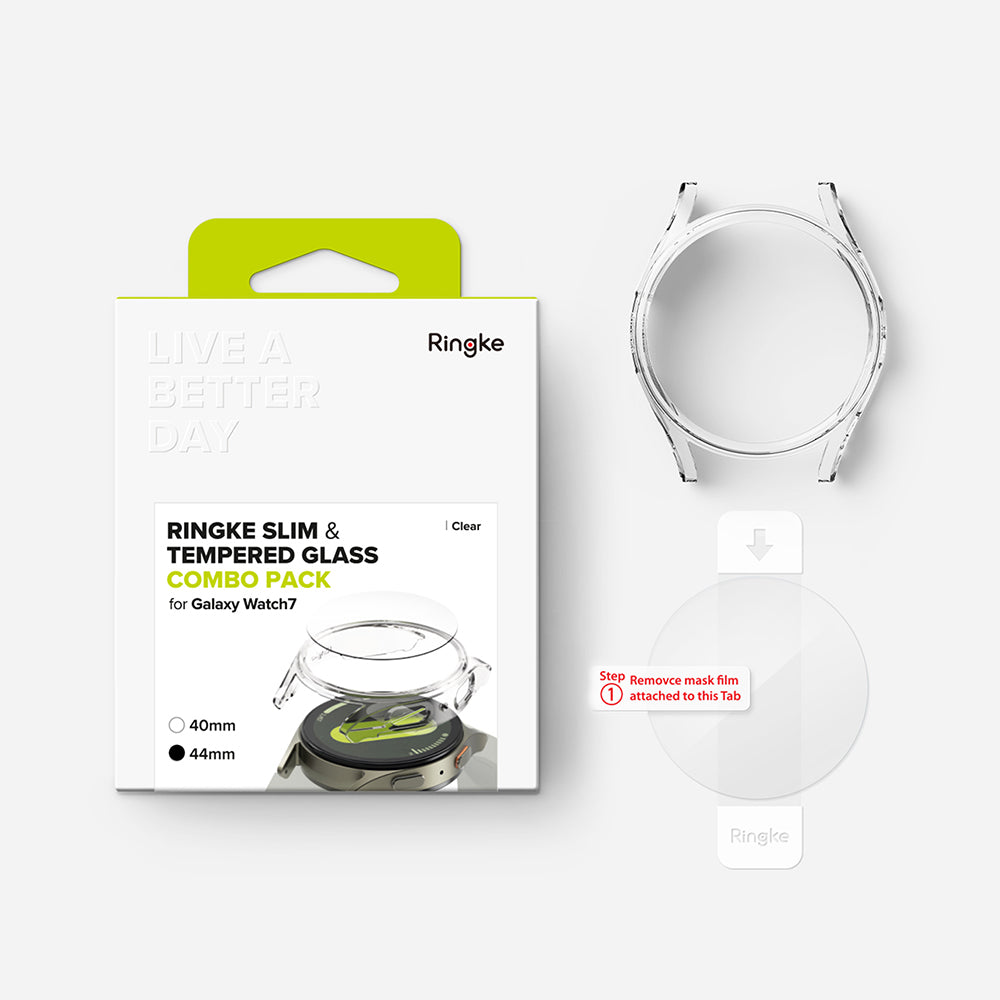 Capa Ringke Slim para Samsung Galaxy Watch7 44mm, Transparente