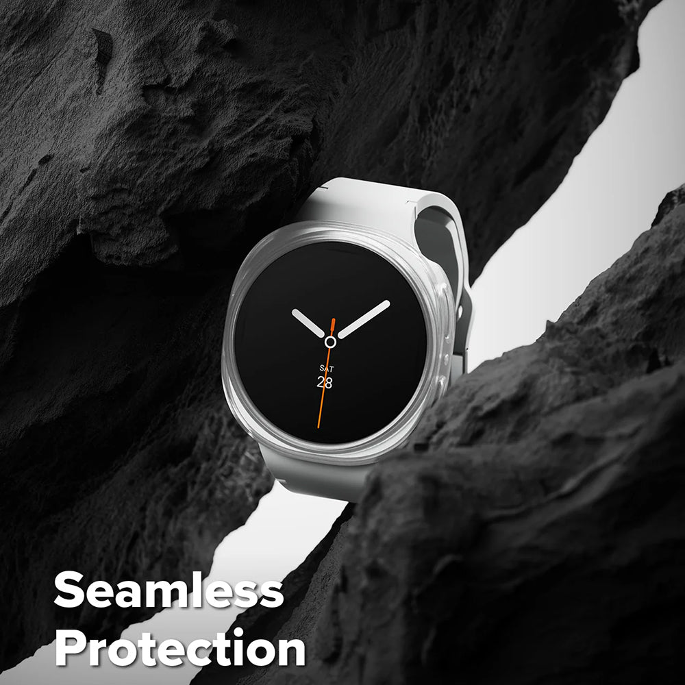 Capa Ringke Slim para Samsung Galaxy Watch8 44mm, Conjunto de 2 peças, Transparente