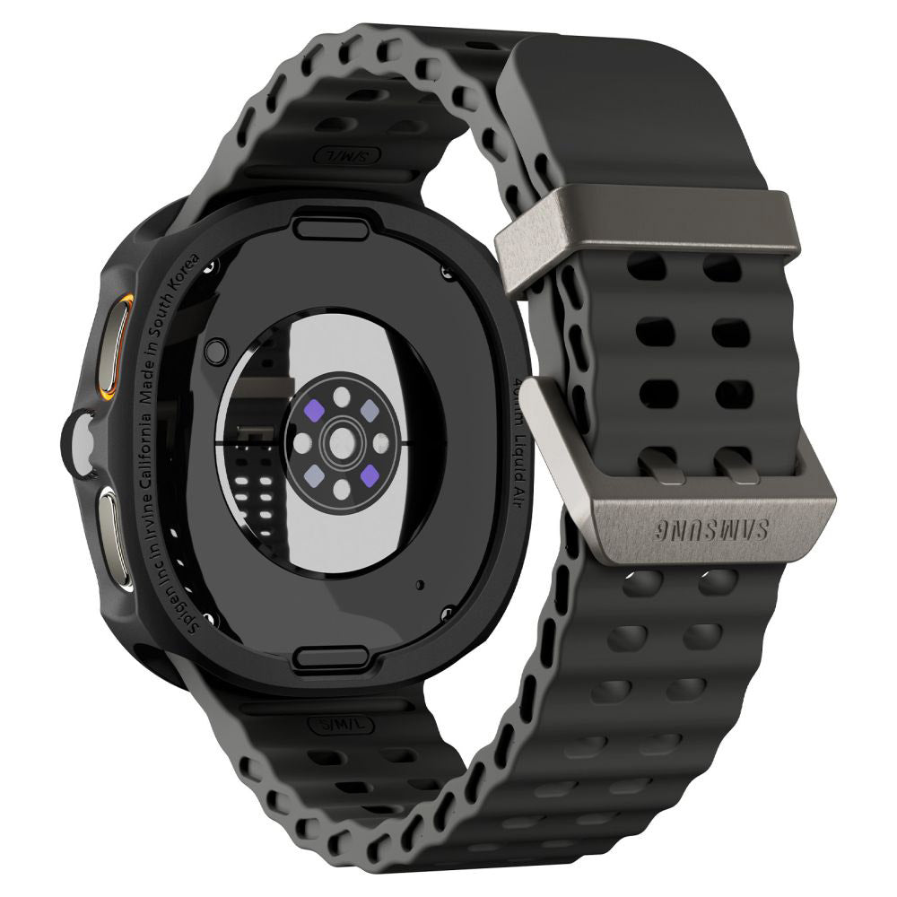 Capa Spigen Liquid Air para Samsung Galaxy Watch8 44mm, Preto Fosco ACS09839