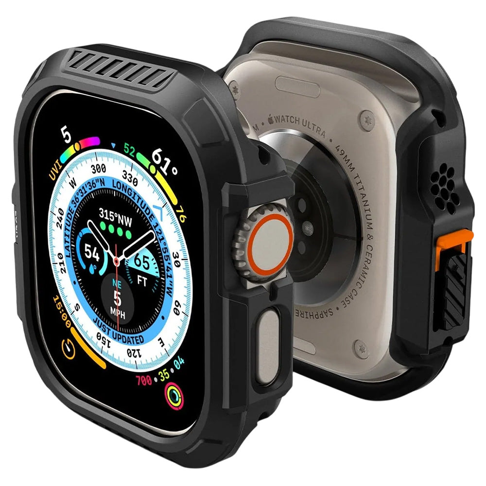 Capa Spigen Lock Fit para Apple Watch Ultra Series, Preto Mate ACS06208