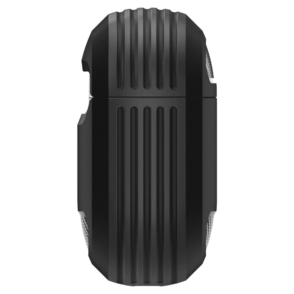 Capa Spigen Rugged Armor para Apple AirPods 4, Preta Fosca