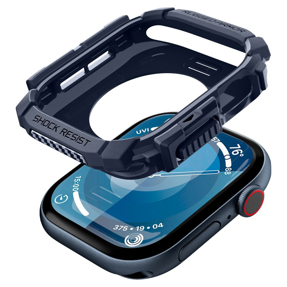 Spigen Rugged Armor Case for Apple Watch Series 10 / 11 46mm, Navy ACS08599