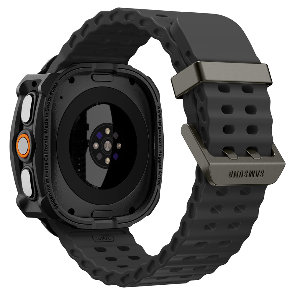 Capa Spigen Rugged Armor para Samsung Galaxy Watch Ultra2, Preto Fosco ACS11611