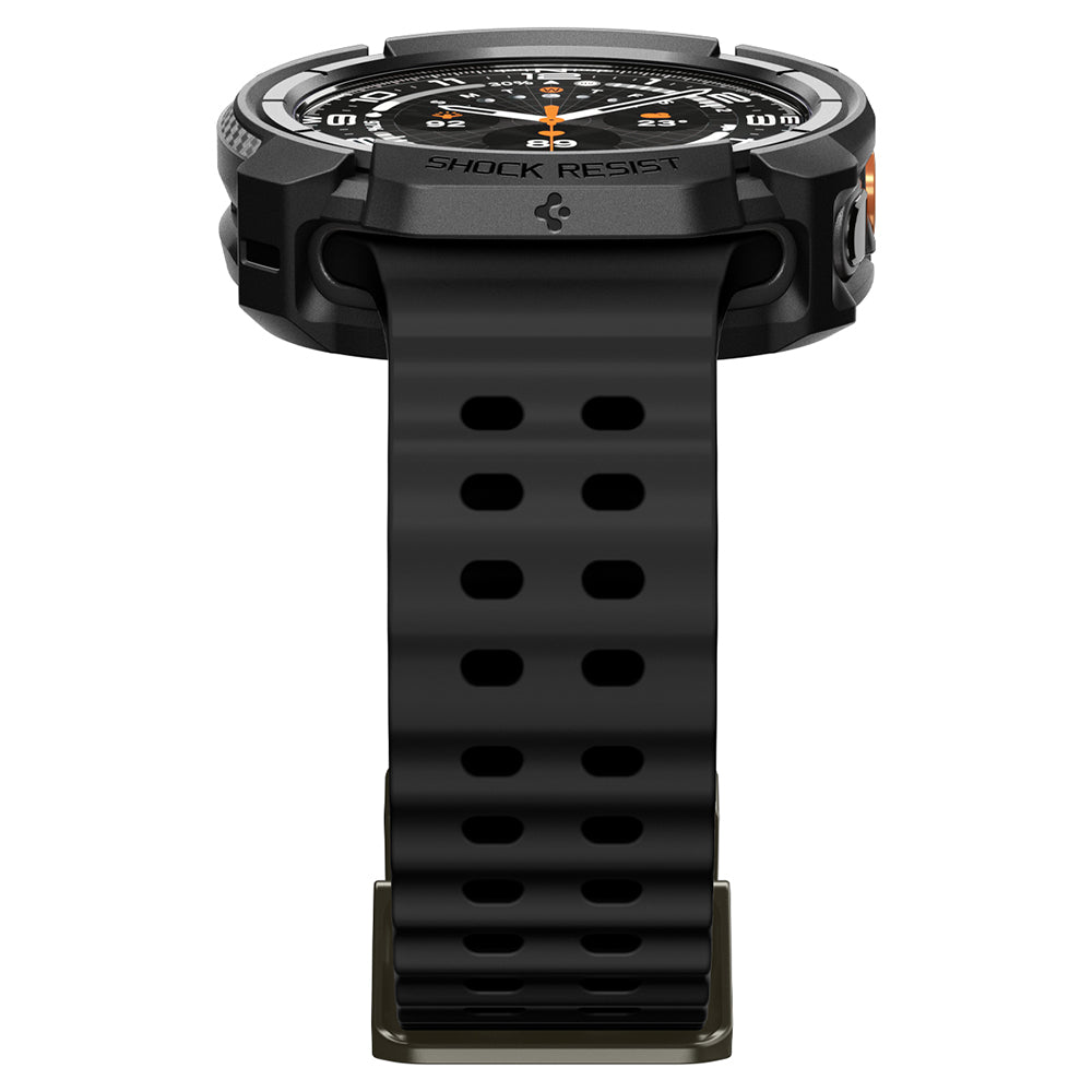 Capa Spigen Rugged Armor para Samsung Galaxy Watch Ultra2, Preto Fosco ACS11611