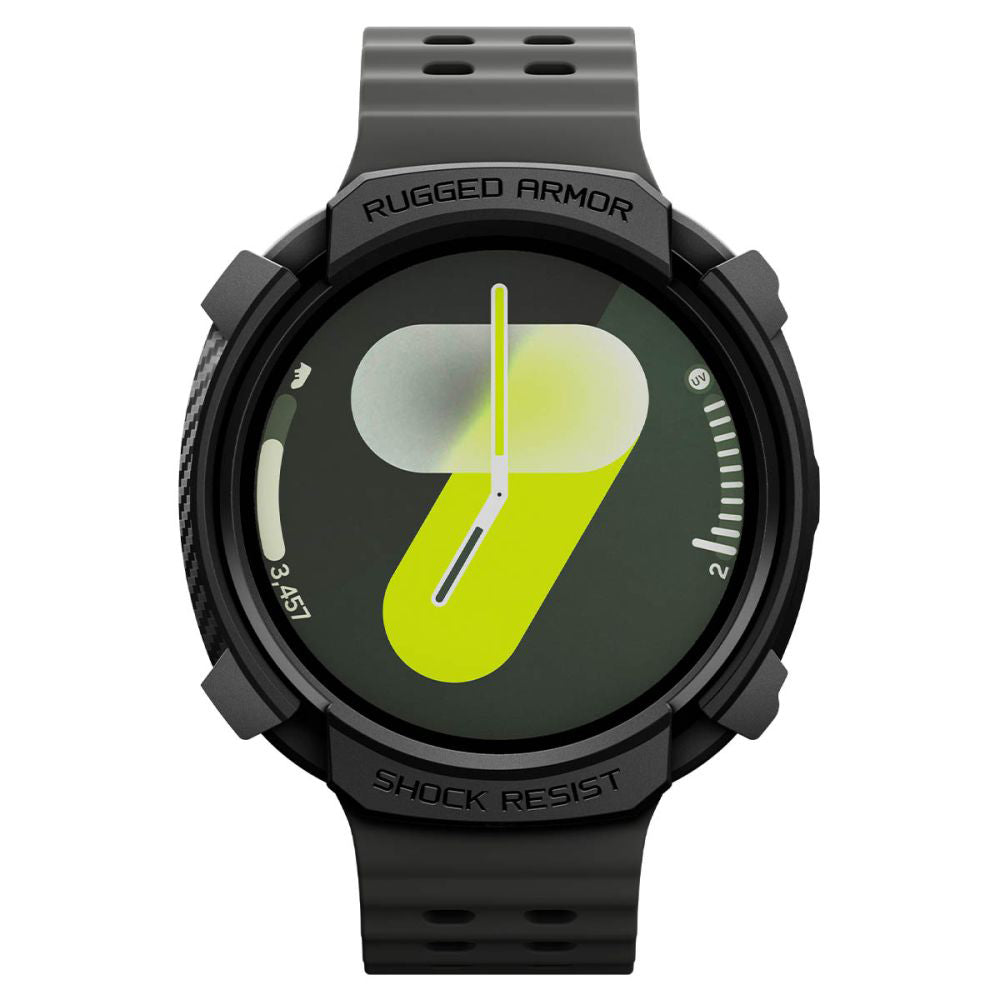 Capa Spigen Rugged Armor para Samsung Galaxy Watch8 40mm, Preta ACS10004