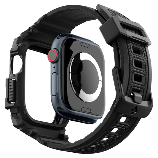 Capa Spigen Rugged Armor Pro para Apple Watch Series 10 42mm, Preta Mate ACS08591