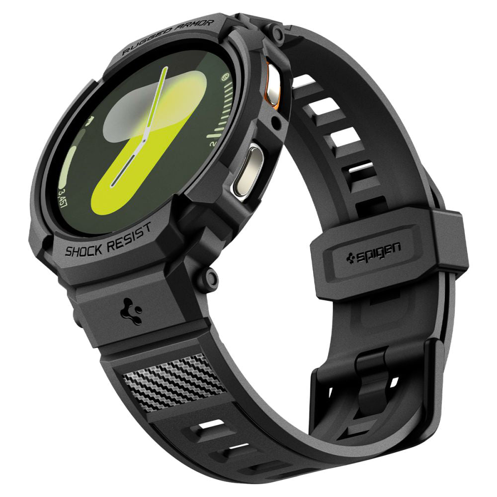 Capa Spigen Rugged Armor Pro para Samsung Galaxy Watch8 44mm, Preta ACS10007