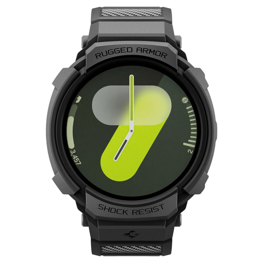 Capa Spigen Rugged Armor Pro para Samsung Galaxy Watch8 44mm, Preta ACS10007