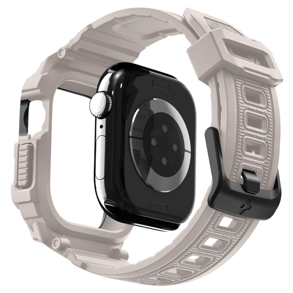 Capa Spigen Rugged Armor Pro V2 para Apple Watch Series 10 / 11 42mm, Bege