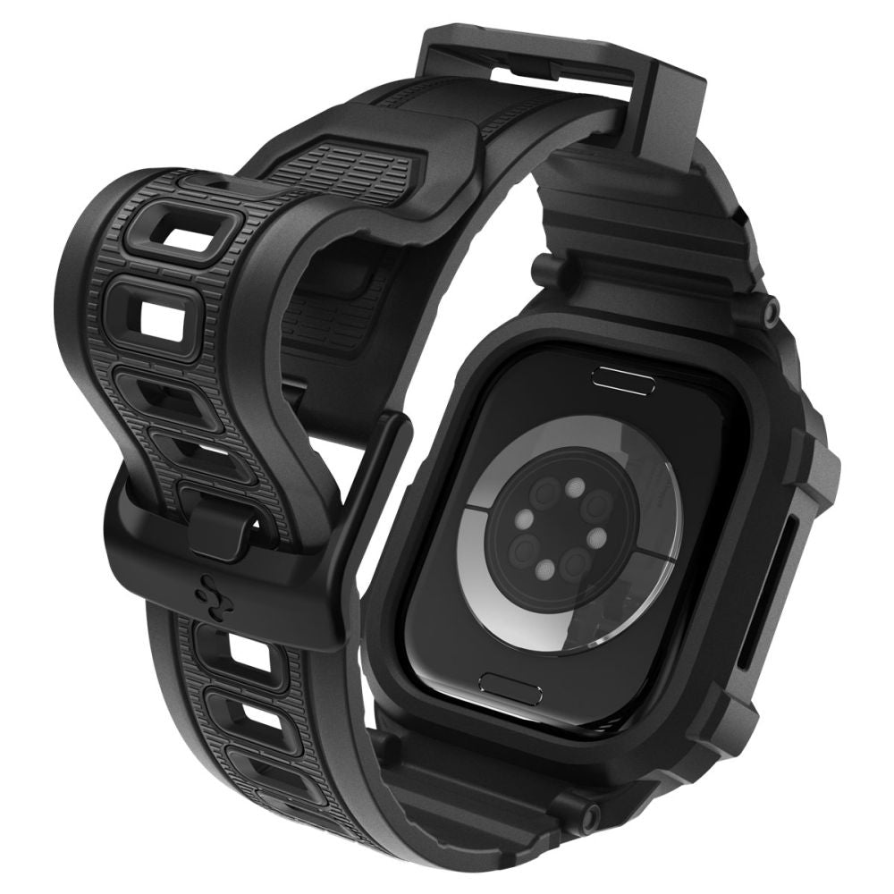 Capa Spigen Rugged Armor Pro V2 para Apple Watch Series 10 / 11 42mm, Preta Mate ACS10494