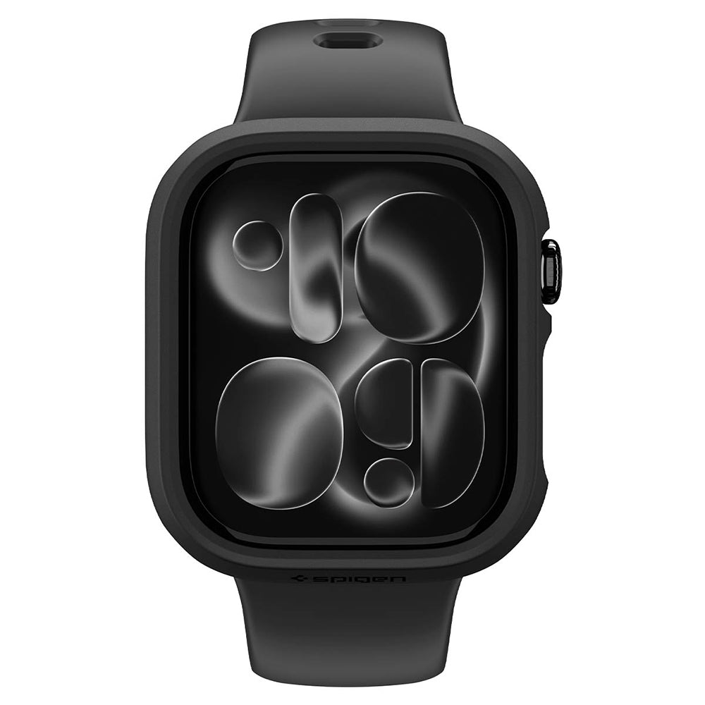 Capa Spigen Thin Fit para Apple Watch 12 46mm, Preta ACS11890