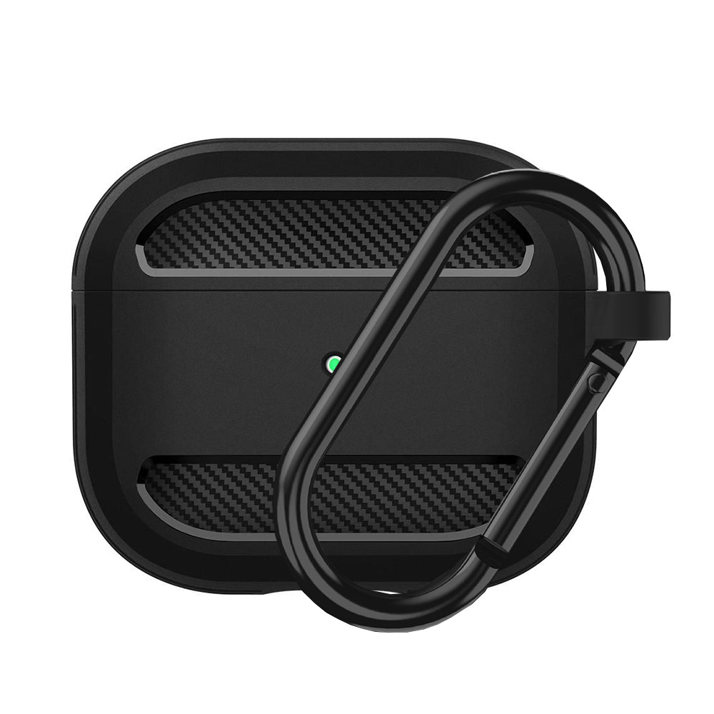 Techsuit Carbon Case for Apple AirPods 3, Black
