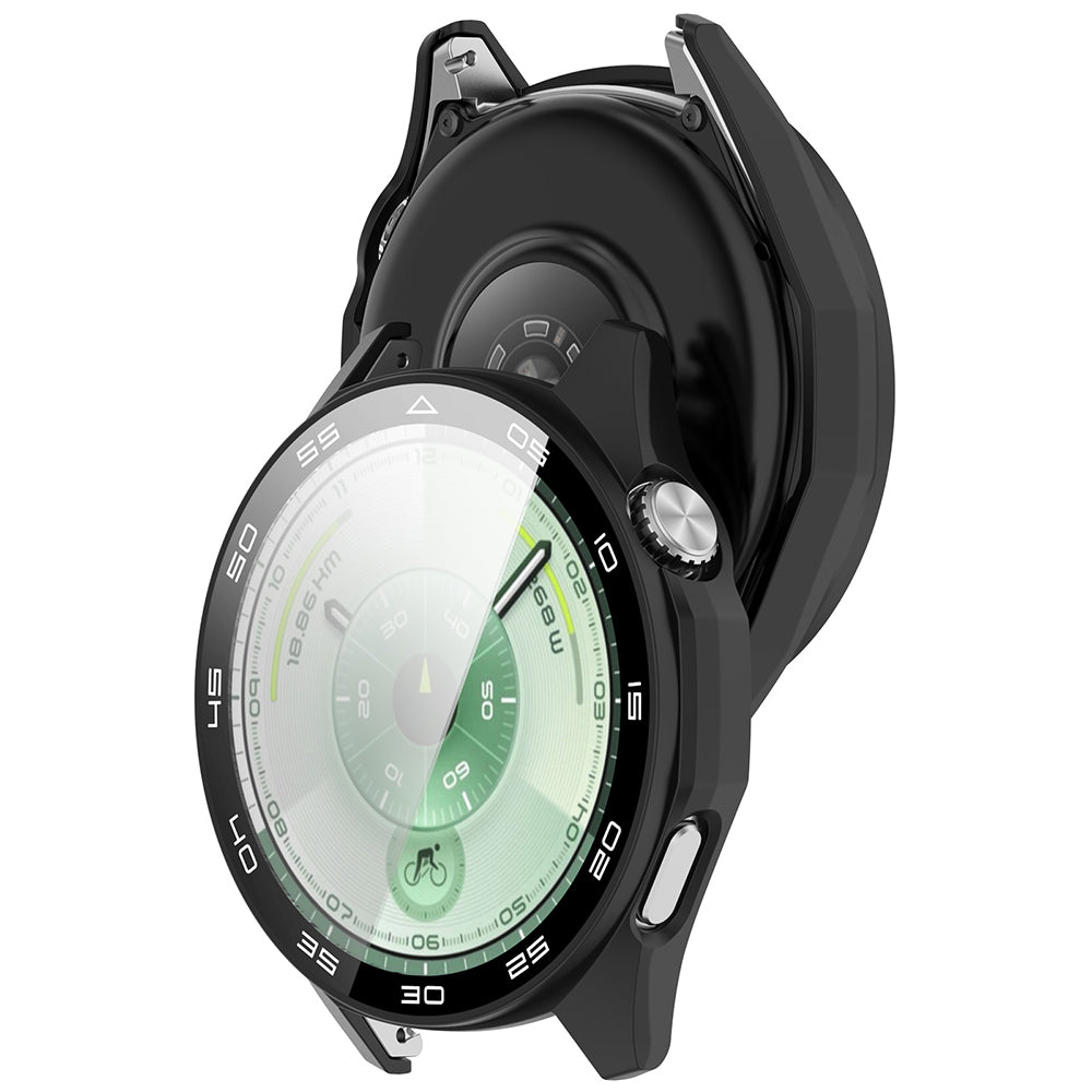 Capa Techsuit Defense360 Pro Bezel para Huawei Watch GT 6 46mm, Preta