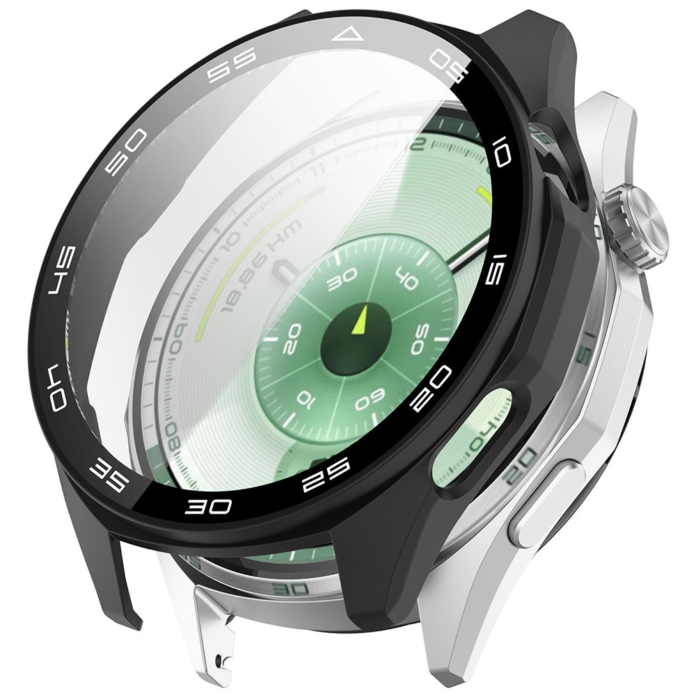 Capa Techsuit Defense360 Pro Bezel para Huawei Watch GT 6 46mm, Preta