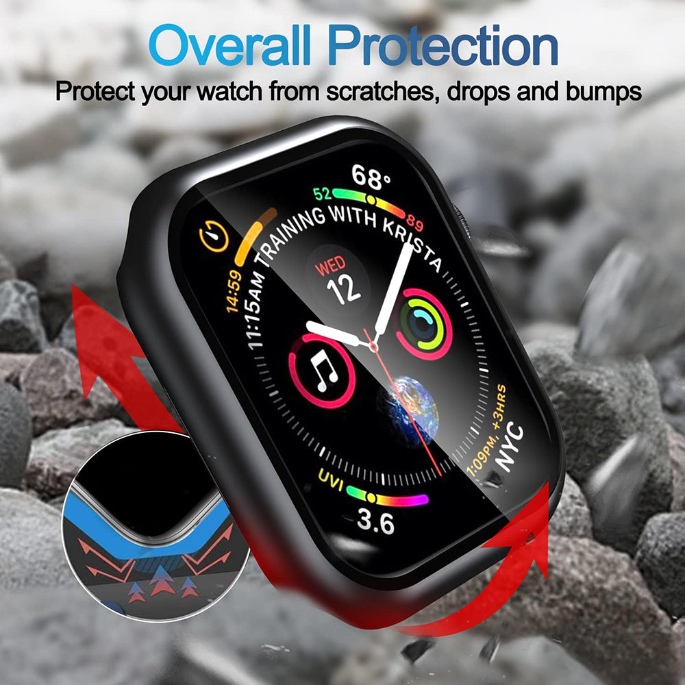 Capa Techsuit Defense360 Pro para Apple Watch 7 45mm Series, Preta