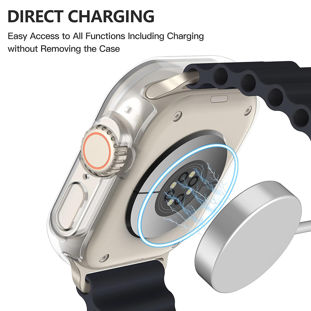 Capa Techsuit Defense360 Pro para Apple Watch Ultra Series, Transparente