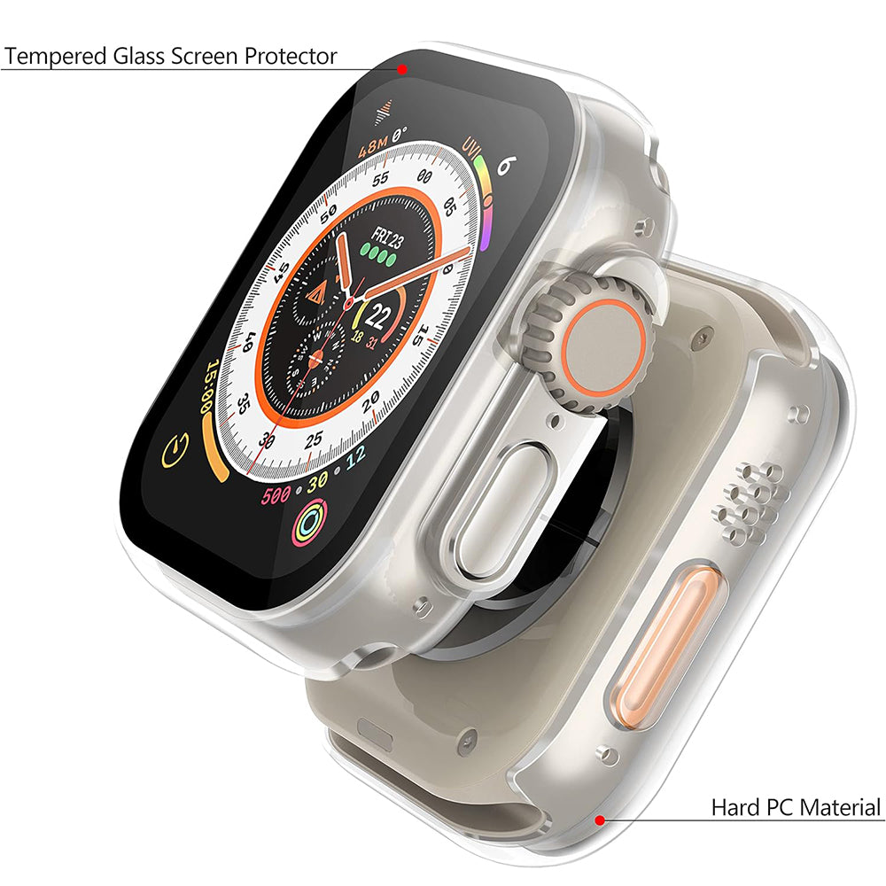 Capa Techsuit Defense360 Pro para Apple Watch Ultra Series, Transparente