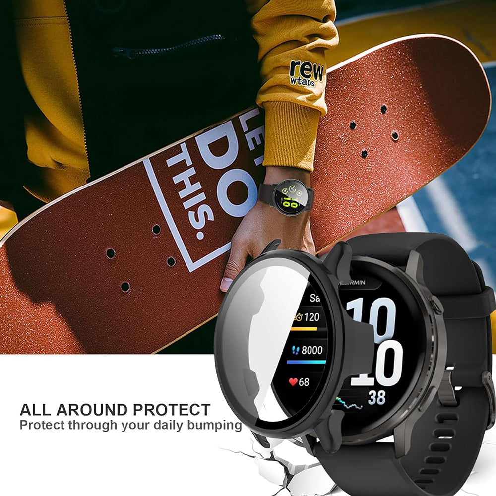 Capa Techsuit Defense360 Pro para Garmin Venu 4 41mm, Rosa
