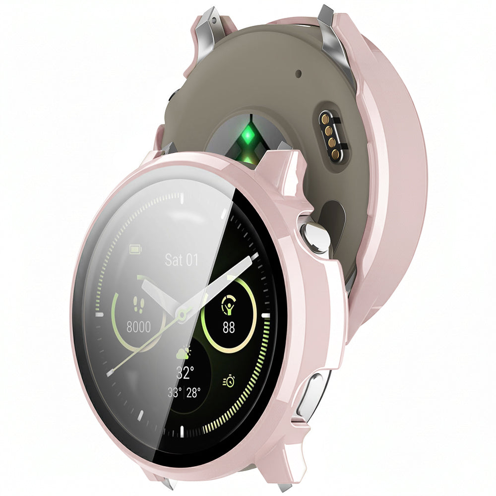 Capa Techsuit Defense360 Pro para Garmin Venu 4 45mm, Rosa