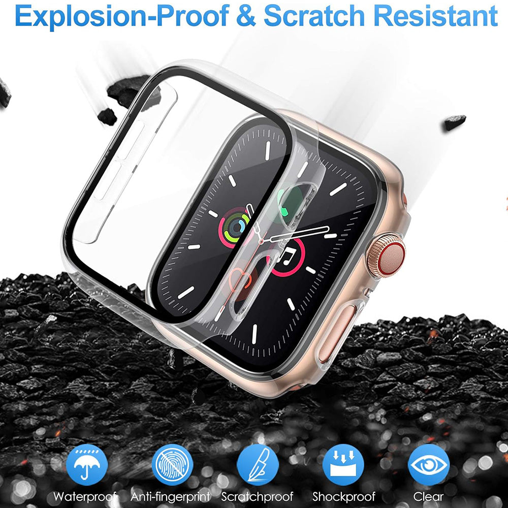 Techsuit Defense360 Pro Bezel Case for Huawei Watch Ultimate, Transparent