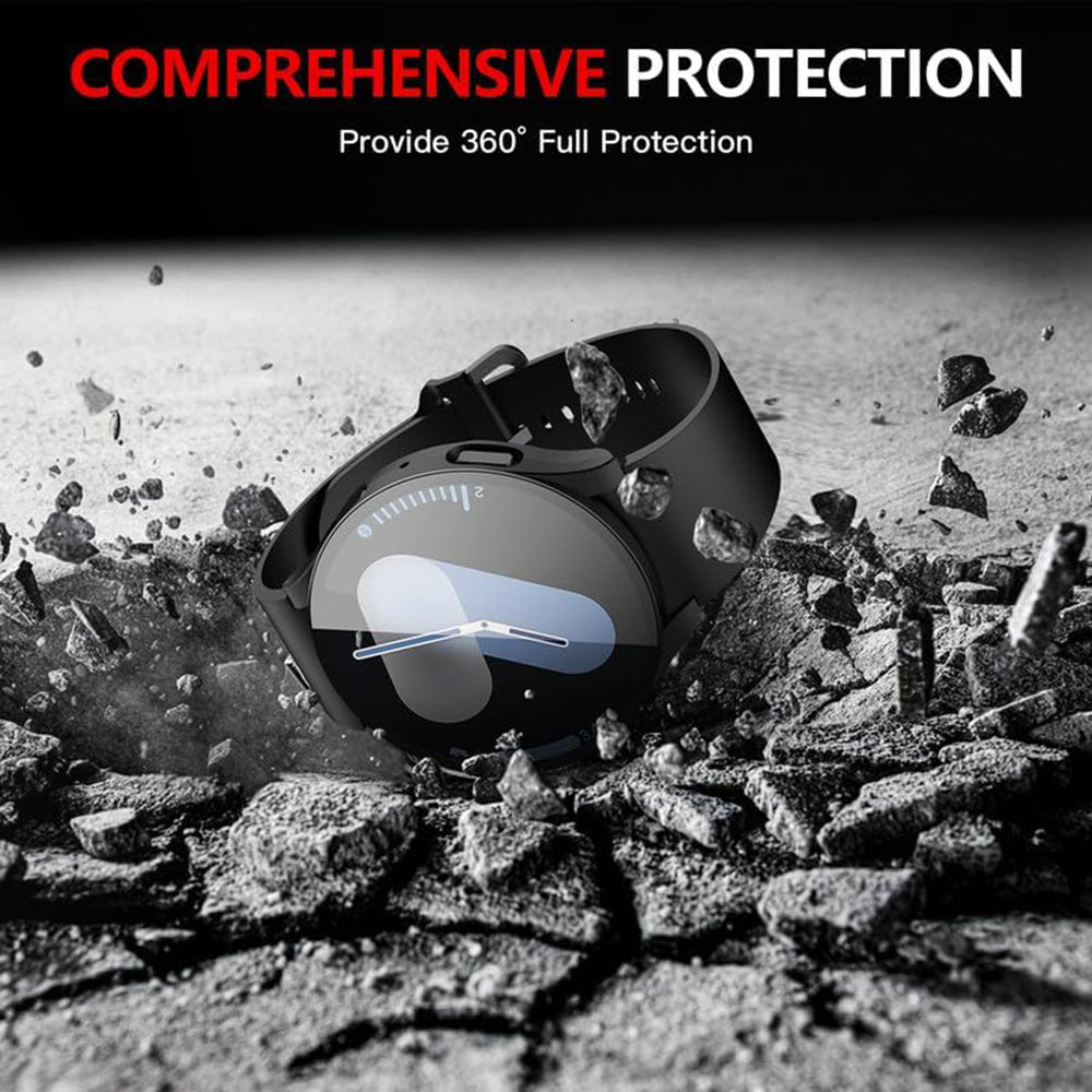 Capa Techsuit Defense360 Pro para Samsung Galaxy Watch7 40mm, Preta