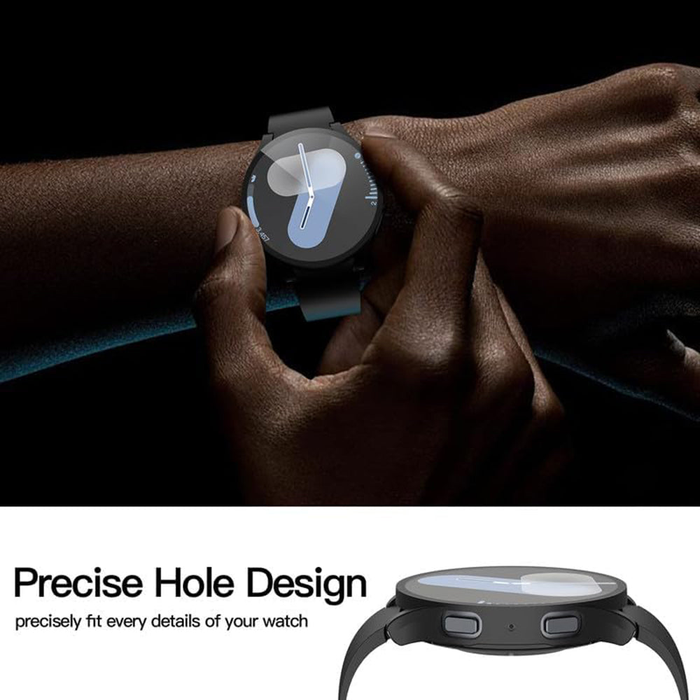 Capa Techsuit Defense360 Pro para Samsung Galaxy Watch7 44mm, Preta