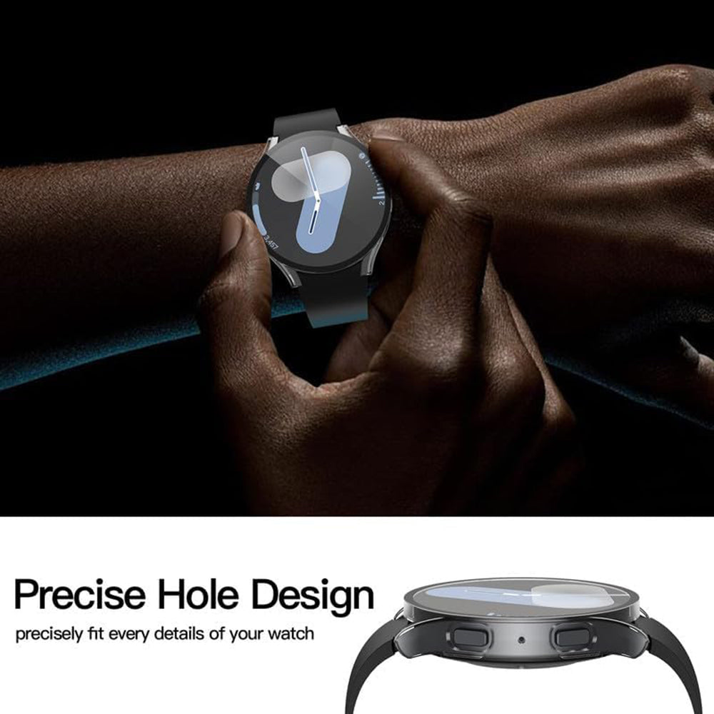 Techsuit Defense360 Pro Case for Samsung Galaxy Watch7 44mm, Transparent