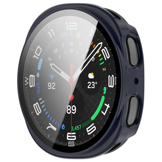 Capa Techsuit Defense360 Pro para Samsung Galaxy Watch8 40mm, Azul Marinho