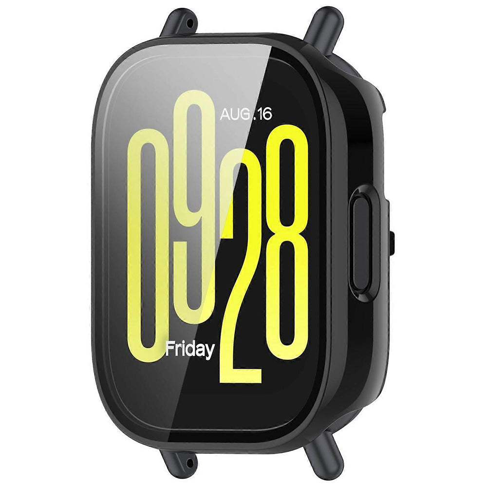 Capa Techsuit Defense360 Pro para Xiaomi Redmi Watch 5 Active, Preta