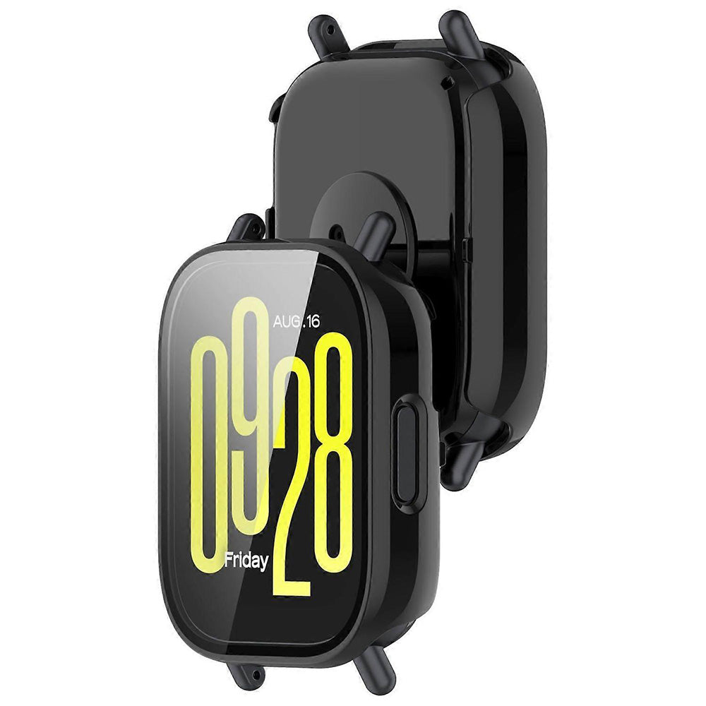 Capa Techsuit Defense360 Pro para Xiaomi Redmi Watch 5 Active, Preta